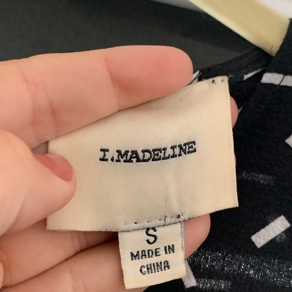 Black and White Maxi Dress - Picture 3 of 3